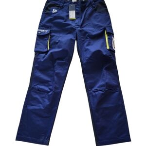 242B. NWT Husqvarna Men's Blue Motorcycle Racing Pants - Size XL